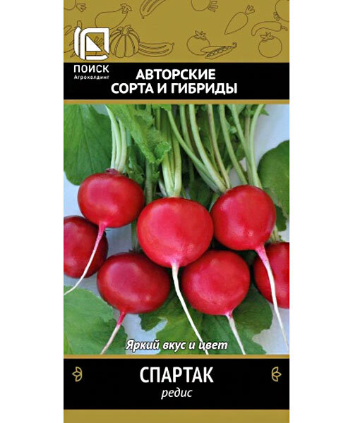 Редис Спартак  семена 